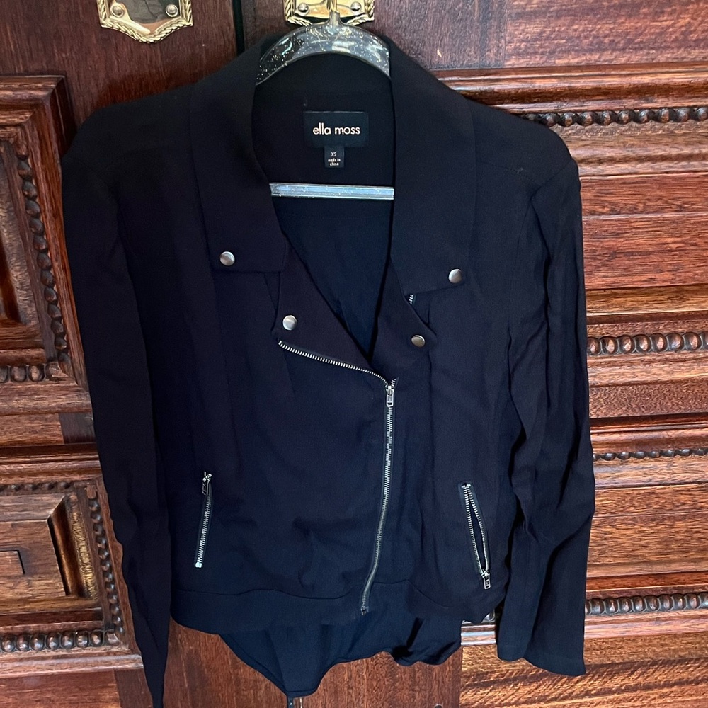 Ella Moss Black Men's Lightweight Jacket